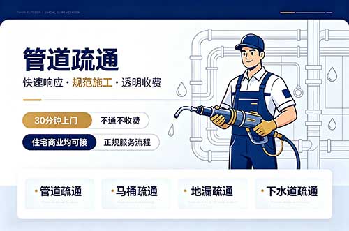 驻马店管道疏通