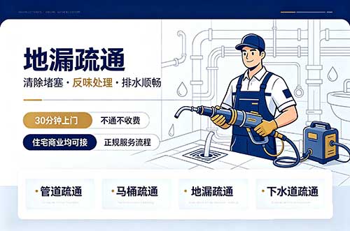 驻马店地漏疏通